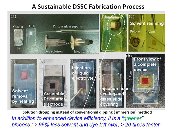 A Sustainable DSSC Fabrication Process 