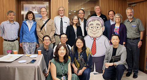 Group photo of speakers and attendees