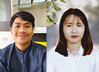Mr. Ozi Adi Saputra and Ms. Yen Thi Hoang Le