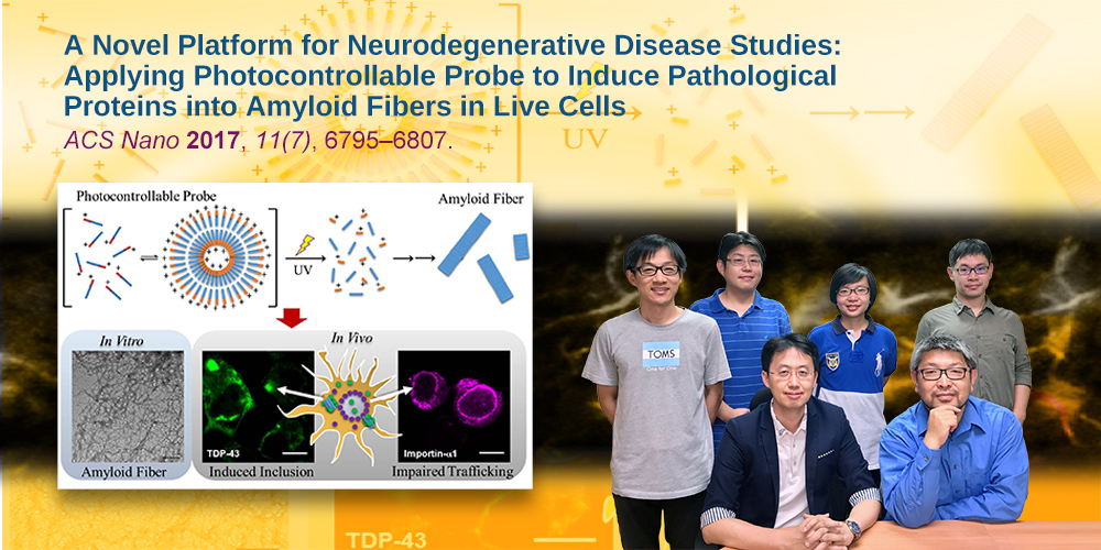 A Novel Platform for Neurodegenerative Disease Studies: Applying Photocontrollable Probe to Induce Pathological Proteins into Amyloid Fibers in Live Cells