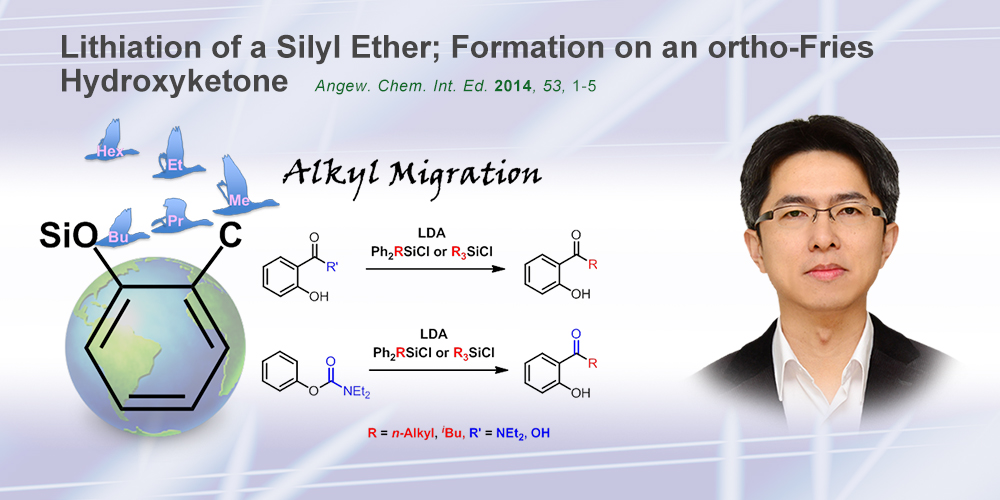 Lithiation of a Silyl Ether; Formation on an ortho-Fries Hydroxyketone