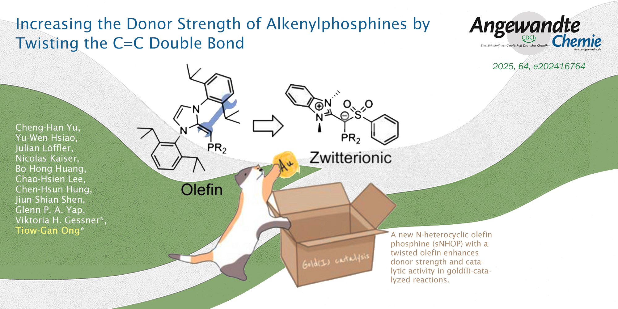 Increasing the Donor Strength of Alkenylphosphines by Twisting the C=C Double Bond
